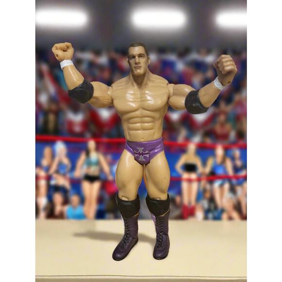 2003 WWE Jakks Ruthless Aggression Series 6 HHH Purple Tights Wrestling Figure - Picture 1 of 5